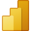 Power BI logo